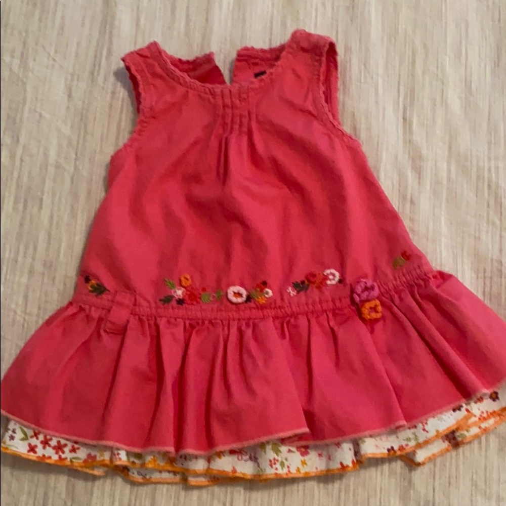 Pink dress size 12 months